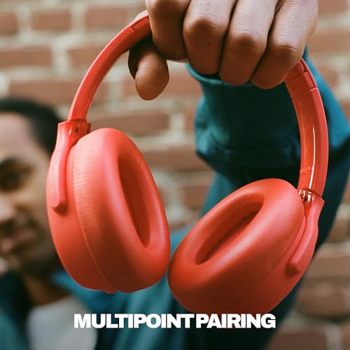 Skullcandy Crusher ANC 2 Noise Cancelling Wireless Headphones - Plasma | Multi-Sensory Crusher Bass, Over-Ear Fit, Bluetooth, 60 Hours Battery, Working Out, Gym, Travel, Studying, Music, Gaming - color: Plasma