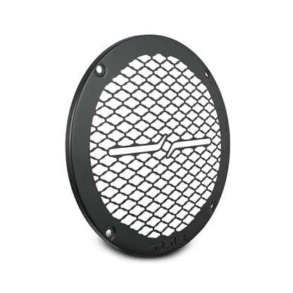 DS18 PRO-GRILL6MS/BK PRO 6.5" Slim Metal Mesh Speaker Grill - Universal Fit 6.5 inches - Protective Speaker Cover Mesh - Protect Your Speakers - Black - Each - size: 6.5 - Inches
