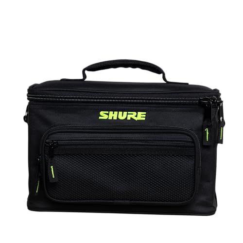 Shure by Gator Padded Microphone Bag that Holds Up to 4 Mics; (SH-MICBAG04) - style: Holds 4 Mics