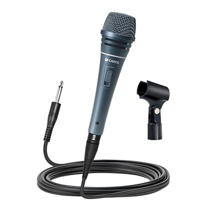 CAROL Sigma-plus2 XLR Wired Vocal Microphone, Dynamic Supercardioid, Rock | Patented dual-shock-mount and dual-diaphragm capsule. Built for rock and heavy metal band live performances. - style: Σ-plus 2