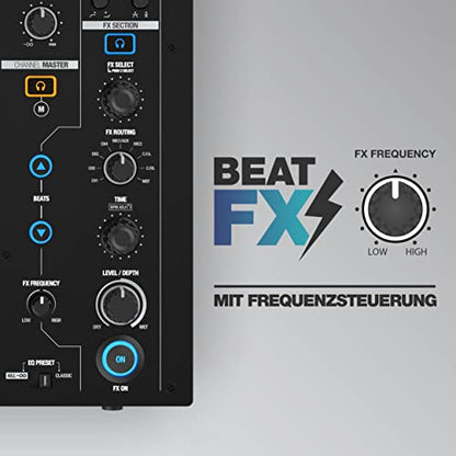 Reloop RMX-95 DJ Club Mixer with FX and Dual USB Audio Interface
