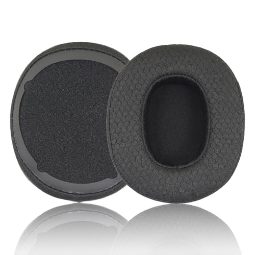 Replacement Earpads for Skullcandy Crusher EVO Headphones,Compatibel Crusher EVO Replacement Ear Pads,Upgraded Ear Covers with Soft Protein Leather,Optimized Noise Isolation Memory Foam (Mesh Fabric) - color: Mesh Fabric