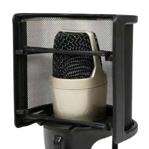 Popping Filter Double Layers Metal Meshing Layer Microphone Windscreen Covers Handheld Micrphone Shield Microphone Acces