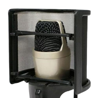Popping Filter Double Layers Metal Meshing Layer Microphone Windscreen Covers Handheld Micrphone Shield Microphone Acces