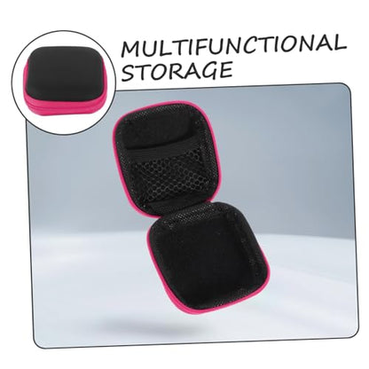 Portable EVA Earbuds Case Holder with Zipper for Commuters