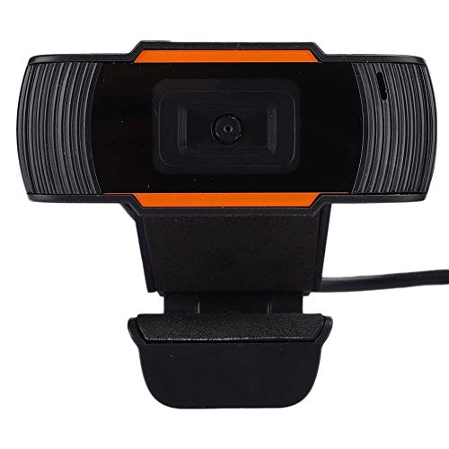 ciciglow Webcam,720P Computer Camera,USB 2.0 with Built-in Sound-Absorbing Microphone,Supports a Variety of Video Conferencing Software,Suitable for Laptop Desktops