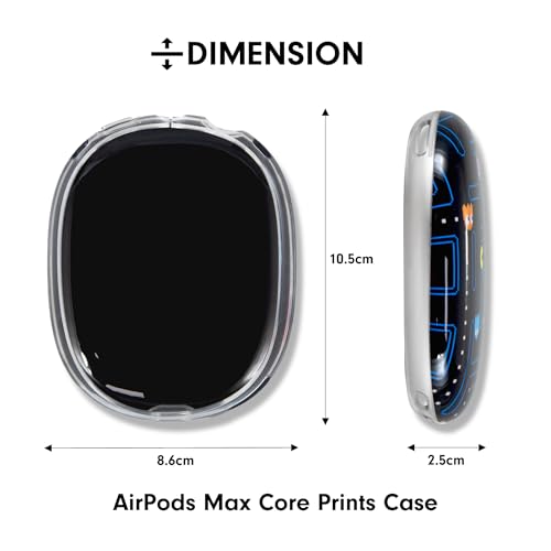 Sonix Protective Case Cover for AirPods Max 2 & 1 | Stylish TPU Hard Shell Ear Cup Headphones Covers | PAC-MAN - color: Pac-Man