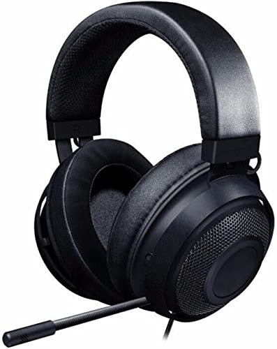 On-Ear Headphones with Microphone, Lightweight Folding Stereo Bass Headphones with No-Tangle Cord(Black) - color: Black