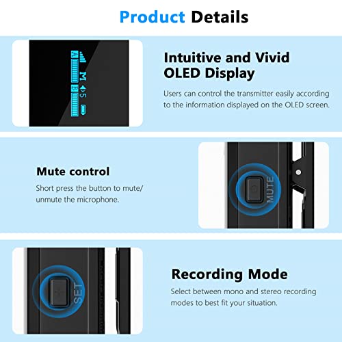 BOYA BY-XM6 S4 Wireless Lavalier Microphone for iPhone iPad, Dual Cordless Clip-on Lapel Mic for iOS Video Recording YouTube Facebook Live Stream Podcast Interview Vlog (328ft Range) - size: Lightning(RXD+TX+TX)