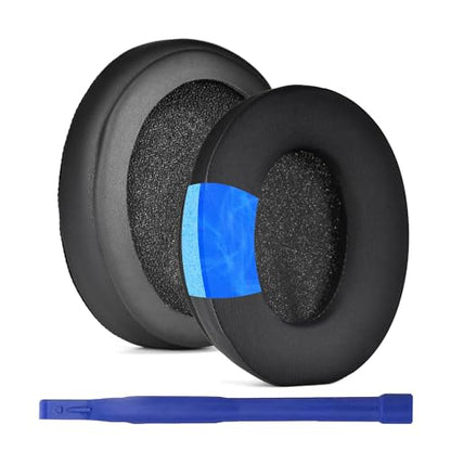 Aiivioll WH-CH720N/CH710N/WH-CH700N Replacement Ear Pads Cooling Gel for WH-CH720N, WH-CH710N, WH-CH700N, WH-XB900N, WH-RF400, MDR-10R Headphones, Sound Isolating Foam Ear Pads (Black) - color: Black-Cooling Gel