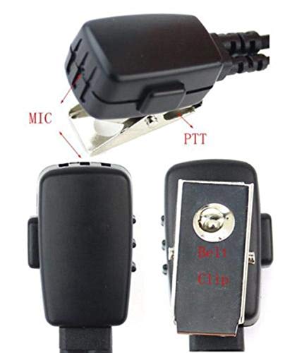 G Shape Earpiece Mic Compatible with Motorola Radio XPR3500e | Compatible for XPR 3000 XPR 3000e XPR 3300 XPR 3300e XPR 3500 XIR P6600 XIR P6608 XIR P6620 DP2400 Motorola Radio earpiece