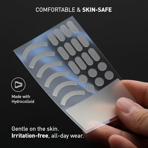 Grip Antislip AirPods 4 Stickers – Secure Fit Tips for Apple AirPods Pro 2/4/3 – Ultrathin, Skinsafe Adhesive – Fits in Charging Case – Workout Stability & Comfort – 25 Replacement Covers