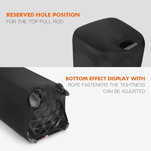 Dust Cover Protective Case for JBL PartyBox 1000 Partybox Speaker | Dust Cover Protective Case with Adjustable Elastic Buckle, Top Pull Rod Hole, Reusable & Washable - size: For JBL Partybox 1000