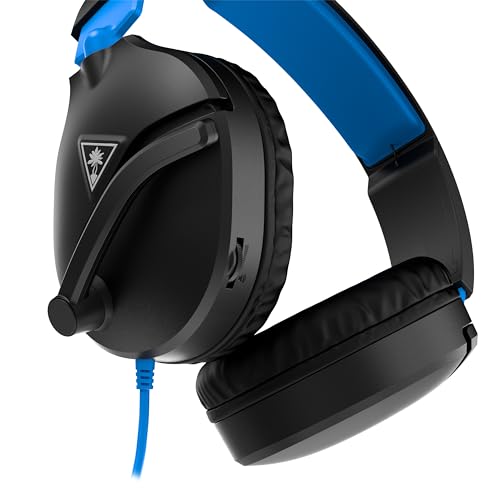 Turtle Beach Recon 70 Multiplatform Gaming Headset for PS5, PS4, Xbox Series X|S, Xbox One, PC & Mobile w/ 3.5mm Wired Connection - Flip-to-Mute Mic, 40mm Speakers, Lightweight Design, Black