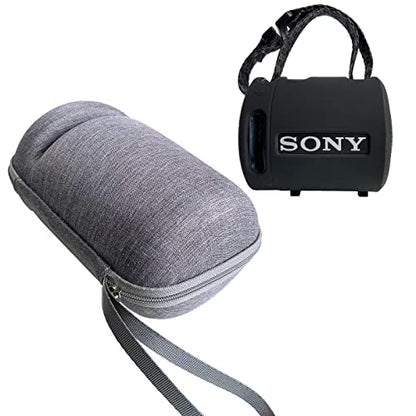 Protective Case for Sony SRS-XB100/XB13 Bluetooth Speaker | Silicone Cover and Hard Carrying Case for SRS-XB13/XB100 Speaker Accessories