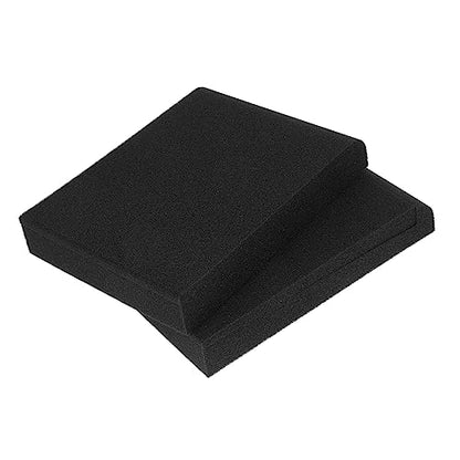 Toyvian 6pcs Speaker Isolation Pads High Density Foam Cushions for Stable Sound Support for Small Speakers and Studio Monitors