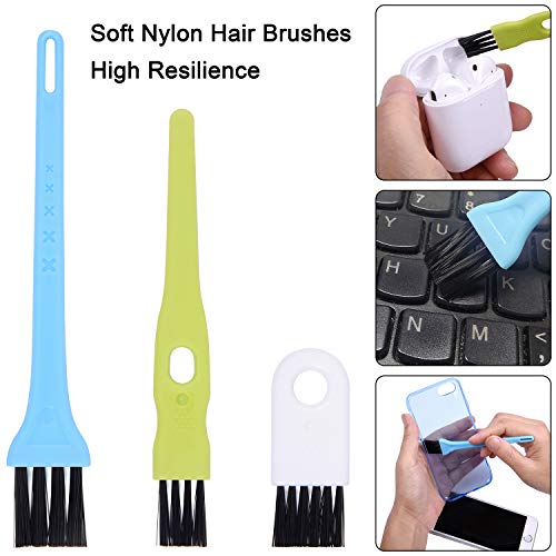 Wisdompro 45 Pcs Cell Phone Cleaning Kit, Cleaning Tool Set for Electronics | USB Charging Port Cleaner, Headphone Jack Brush Tools for iPhones, AirPods, Phones, Earbuds, Tablets, Laptops, Keyboards