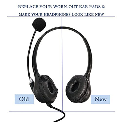 BINGLE Ear Cushions Ear Pads Replacement 50mm Covers for Plantronics/Jabra