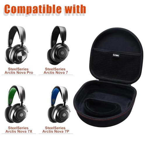 Case for SteelSeries Arctis Nova Pro/1/3/4/5/5X/5P/1P Gaming Headset | Hard Carrying Travel Case for SteelSeries Arctis Nova Pro/1/3/4/5/5X/5P/1P Wireless Gaming Headset - size: for SteelSeries Arctis Nova Pro