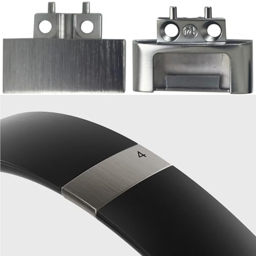 Solo 4 Hinge Replacement Headband Connector Metal Folding Repair Parts Clip Cover Pin Kit Accessories Compatible with Beats Solo 4 Headphone. (Matte Black) - color: Matte Black