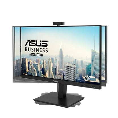 ASUS BE279QSK 27 Inch 1080P FHD Computer Monitor, Webcam, HDMI, DisplayPort - size: 27 Inch, style: Webcam Height Adjustable