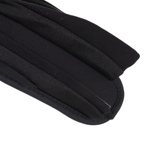 Headphone Headband Protective Cover, Comfortable Cushion for QC45, QC35 II, HD599, Durable Cotton, Lightweight Design, Ideal for Headphone Protection (Black) - color: Black