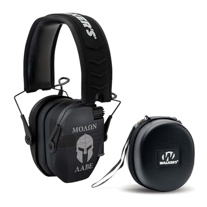 Walker's Razor Slim Electronic Earmuffs | Protective Case - color: Molon
