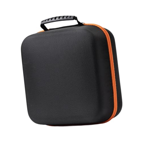 EVA Hard Shell Headphone Case for Over-Ear Headphones, 8.27 x 8.27 x 3.94 in Travel Storage Bag, Black