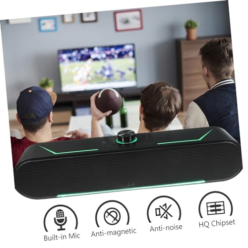 Angoily Large for Desk 15° Angle Design Sound Easy Volume Control Universal Use for Music Movies Games