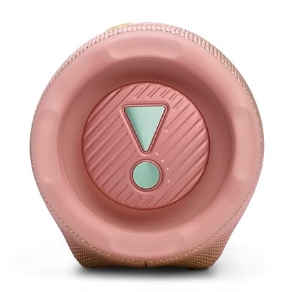 JBL Charge 6 - Wireless Portable Bluetooth Speaker, Waterproof, Dustproof and Drop-Proof, with AI Sound Boost, Auracast Multi-Speaker Connection, 28Hrs of Playtime, Pink (Renewed) - color: Pink