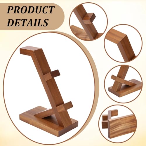 Wooden Game Controller and Headphone Hanger Holder–Universal Gaming Desk Compatible with Xbox PS5 PS4 Switch, Headset Stand with Storage Rack Gifts for Gamers Teens Boys Men Boyfriend