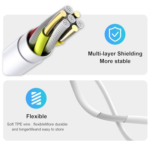 Wired Earbuds 4 Pack, Earbuds HiFi Stereo Wired Earphones Headphones with Microphone Volume Control Compatible with iPad, Laptop, MP3, Android Smartphones, Fits All 3.5mm Jack Device - color: Off-white