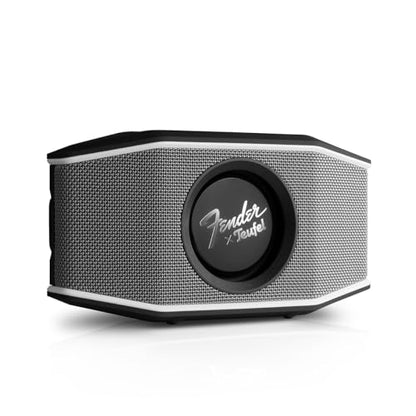 Teufel Fender x ROCKSTER GO 2 Portable Bluetooth Speaker | Powerful Sound, Rugged, Waterproof, 28 Hour Battery, Carrying Strap for Outdoors and Travel