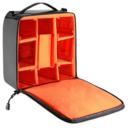Neewer® Flexible Partition Camera Padded Bag Insert Protection Handbag for SLR DSLR Mirrorless Cameras and Lenses,Flash Light,Radio Trigger,Battery and Charger,Cables and Other Camera Accessories | For SLR, DSLR, Mirrorless Camera, Lens, Flash Light, Radi