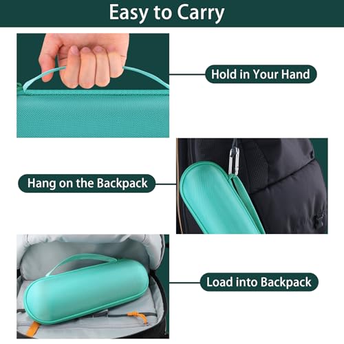 Aenllosi Hard Case for Beats Pill - Speaker Mint Green | EVA case construction, Water-resistant design, Dust-resistant design, Case only - color: Mint Green