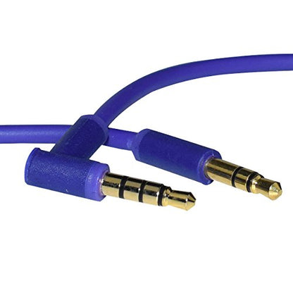 Solo Replacement 3.5mm Audio Cable Cord Wire with in-line Remote Microphone Compatible with Beats by Dr Dre Headphones Solo/Studio/Pro/Detox/Wireless/Mixr/Executive/Pill Suppot iOS System (Purple) - color: Purple