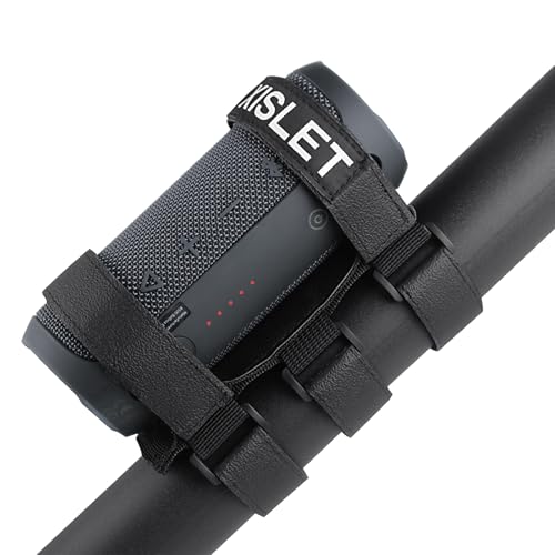 Portable Speaker Mount for UTV Sound Bar Fits JBL Side by Side Accessories | Golf Cart, Ebike, Scooter, Boat, Railing, Removable Bluetooth Wireless JBL Speaker Holder Strap, Fits JBL Charge 5 6 Flip 5 6 - style: Without Carabiner