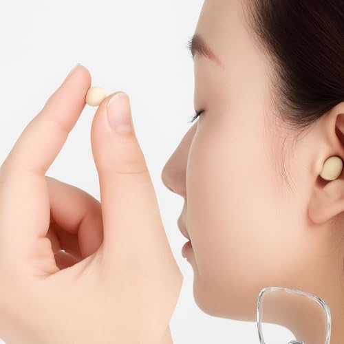 M-LID YH8 Invisible Sleep Earbuds Bluetooth 5.4 – Ultra-Mini Soft Silicone Wireless Earbuds for Side Sleepers, Hidden in-Ear Design, Noise-Reducing Comfort Fit, Hi-Fi Sound, Charging Case