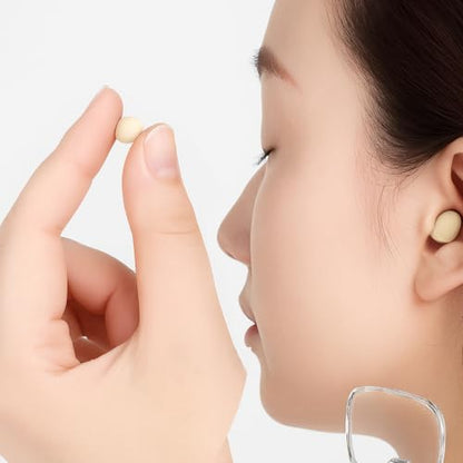 M-LID YH8 Invisible Sleep Earbuds Bluetooth 5.4 – Ultra-Mini Soft Silicone Wireless Earbuds for Side Sleepers, Hidden in-Ear Design, Noise-Reducing Comfort Fit, Hi-Fi Sound, Charging Case
