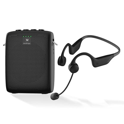 WinBridge Wireless Voice Amplifier with Ear-Secured Mic for Fitness & Tours