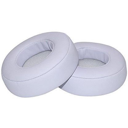 Alitutumao Replacement Earpads Ear Cushions Ear Cups Repair Parts for Monster Beats by Dr. Dre Pro Detox Headphones Memory Foam Ear Pads (White Earpads) - color: White Earpads