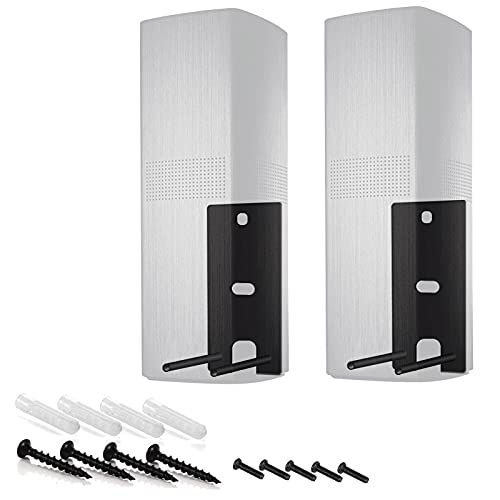 Dinghose Wall Brackets Compatible with Bose Surround Speakers 700，OmniJewel Lifestyle 650 Home Entertainment System (Black) - color: Black