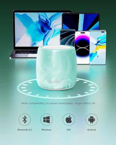 comiso Portable Speaker, IPX7 Waterproof Bluetooth Speaker with Robust Bass - color: Green