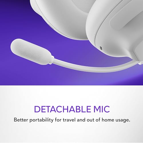 Alienware Pro Wireless Gaming Headset, ANC | 2.4GHz Connection, 50mm Drivers, Hi-Res Audio, Lunar Light, Gaming Ready - color: Lunar Light