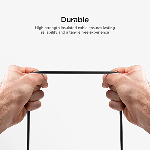 GALVANOX 2.5mm to 3.5mm aux Cable for Bose Headphone Cable Compatible with B0SE QC35 II / QC45 (Black)