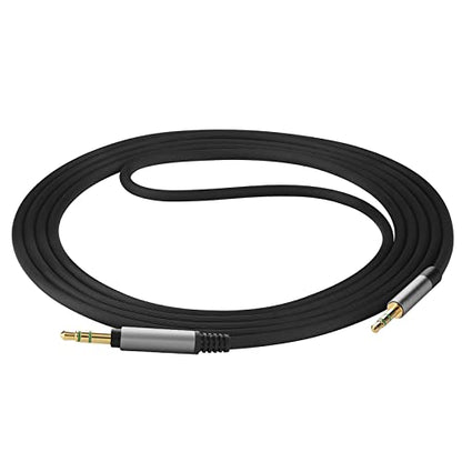 GEEKRIA Audio Cable Compatible with JBL 770NC/760NC, Live 660NC/500BT, Synchros S700/ S500/E50BT Headphones, 2.5mm to 3.5mm Replacement Stereo Cord (4 ft/1.2 m)