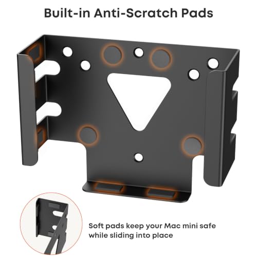 PUTORSEN Under Desk Mount for Mac mini M4/M4 Pro 2024 - size: Mini