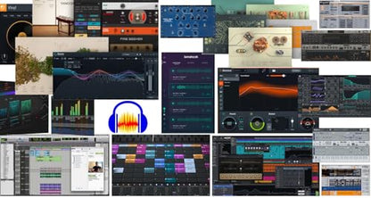 LyxPro Studio Recording Bundle with 2x2 USB Audio Interface, Professional Microphone Kit, Headphones, White Eris E3.5 Monitors, Isolation Shield