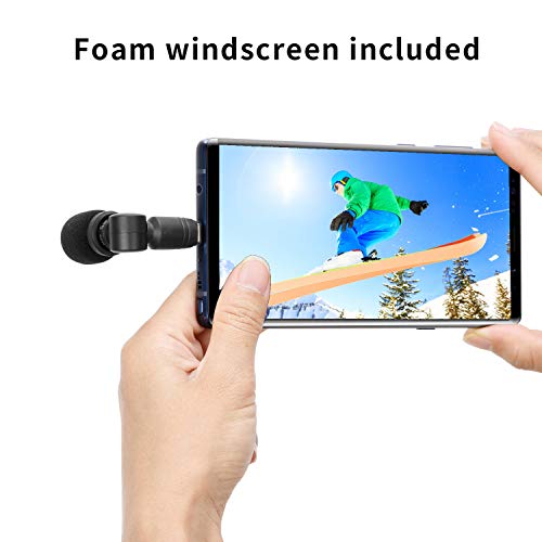 Saramonic SmartMic UC Mini Ultra-Compact Omnidirectional Condenser USB-C Microphone for iPhone 15, Android Mobile Devices, new iPad, Computers & More - size: Mini USB-C
