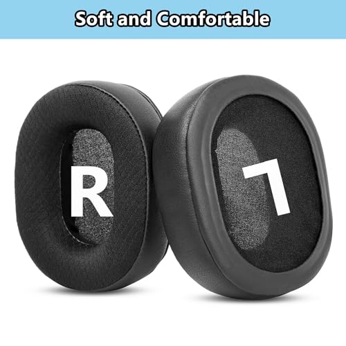 Ear Force Stealth 700 Cooling Gel Earpads Replacement Compatible with Turtle Beach Ear Force Stealth 700, 450, 420X, 600, 500P, PX3,PX5,X12,Ear Force XO Seven Gaming Headset Ear Pads Cushions Black